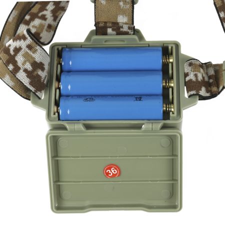 Фонарь налобный, светодиодный, арт. 8117M-TG